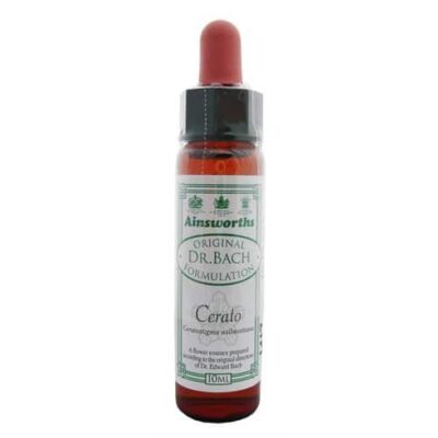 Cerato bach bloesem 10ml. - Ainsworths